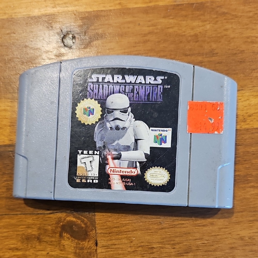 Nintendo Star Wars: Shadows of the Empire - Blue Cartridge